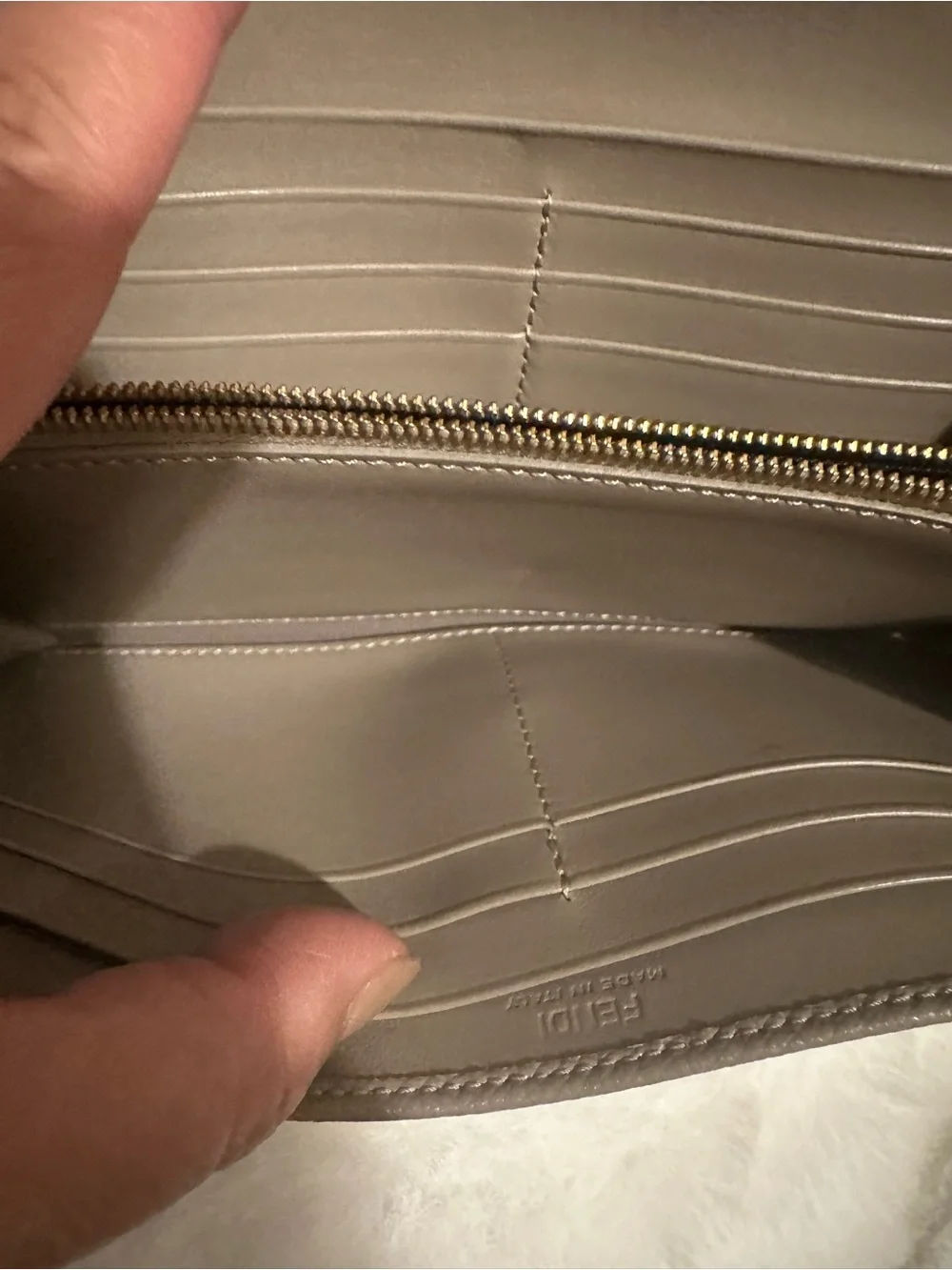 Fendi elegant taupe